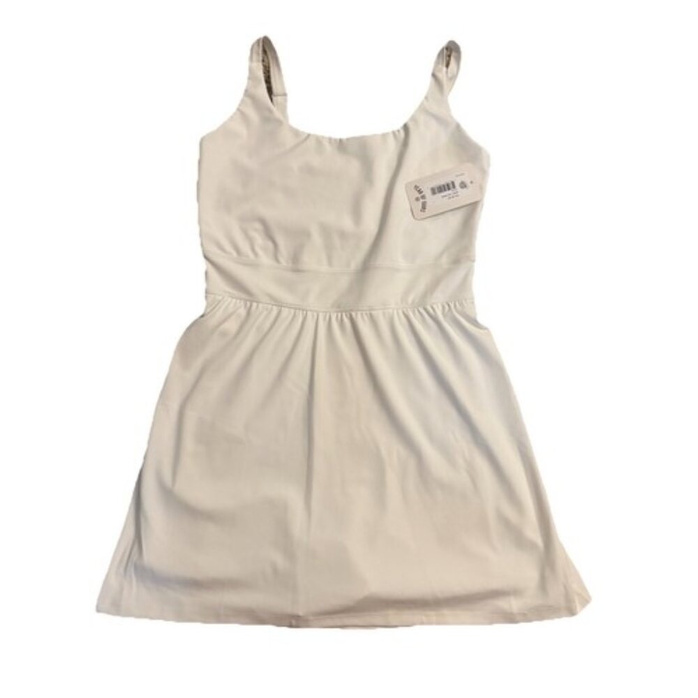 YEAR OF OURS Sport Ace Tank Dress White Women's Large
